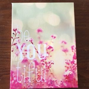 Home accents canvas print..